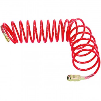 Furtun spiralat pentru compresor Mega 15 m 66252