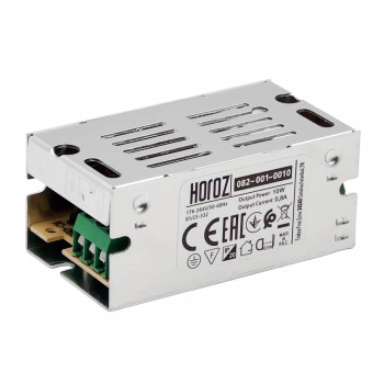 Блок питания для светодиодного светильника Horoz Electric VEGA-10 10 Вт, IP20, 220-240 В