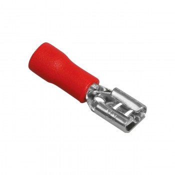 Conector plat mama MegaWatt RPLM 0,5-1,5 mm, roșu, 100 bucăți MW-0801-0901