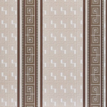 Tapete pe bază de hârtie Bryanskie Oboi Companion Elita C6BP bej maro 0,53x10,05 m