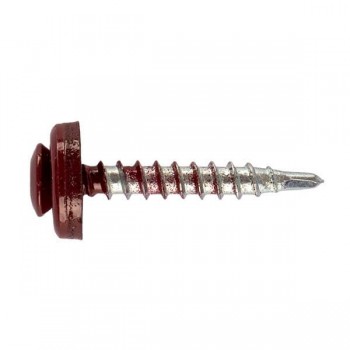 Șurub pentru acoperiș TX20 Wkret-met 4.8x35 mm pentru metal, roșu (Art. 042714)