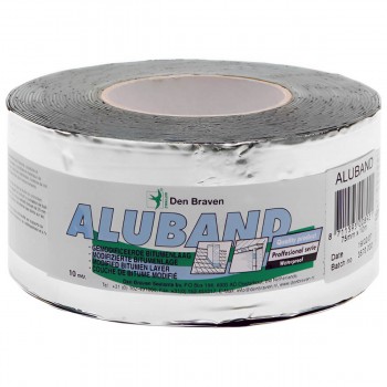 Лента гидроизоляционная Den Braven ALUBAND 10 м х 10 см
