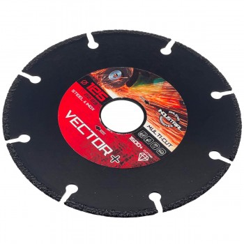 Disc diamantat multifuncțional VECTOR+ Industrial 125x22.23 mm CMD-12522