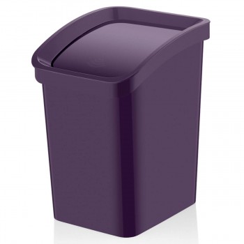 Мусорное ведро Ozer Plastik Smart Click 6 л, с плавающей крышкой, пластиковое, 180х225х270 мм D087