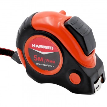 ruletka-hammer-5-m-kh-19-mm-s-avtostopom-obrezinennyjj-korpus-00700-811905