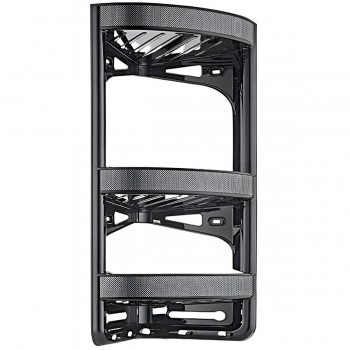 Raft de baie colțar suspendat OZER B011, 200x305x560 mm, plastic și metal