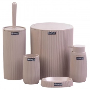 nabor-aksessuarov-dlja-vannojj-okyanus-oky615-k-5-predmetov-plastikovyjj-cvet-kapuchino