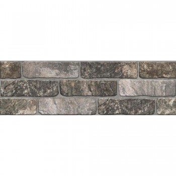 Gresie de fațadă Cersanit Baltazar Light Grey 185x598 mm gri