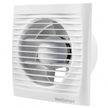 Вытяжной вентилятор Vent Europe EASY 125 PS d.125 белый, 183 м3/ч, 35 дБ, IP24