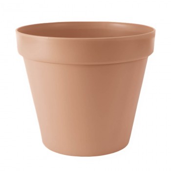 Горшок круглый Prosperplast 150х126 мм, 1.1 л, терракота DGA15-R624