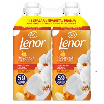 Ополаскиватель Lenor Gold Orchid & Vanilla 2 х 1239 мл, 118 стирок