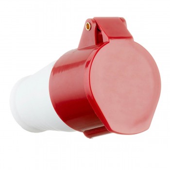 Priză pentru cablu Kasan KASAN dreaptă portabilă TG-215 5P 16 A 220 V IP44 cu capac