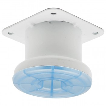 Ножка мебельная 50х50 мм, металлическая, белая