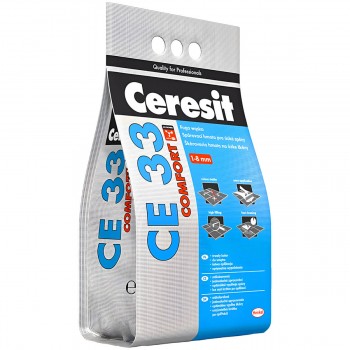 Chit pe bază de ciment Ceresit CE 33 Comfort №07 Gri 5 kg