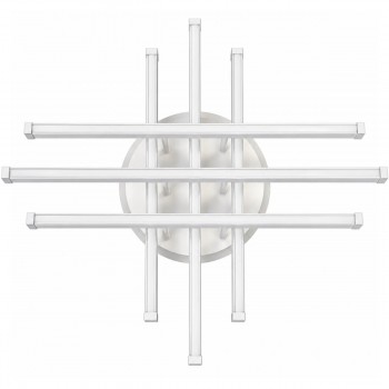 Lustră LED de tavan YH1036/6A WT, 68 W, albă, cu 6 brațe luminoase