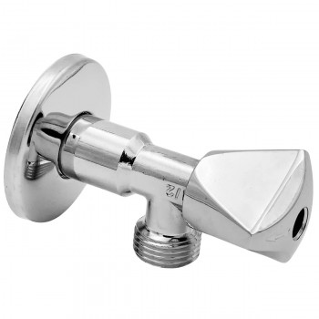 Robinet cu sferă (bilă) colțar pentru conectarea instalațiilor sanitare 1/2 x 1/2 inch filet extern A-80 LUXE Arco LP730