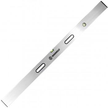 Dreptar din aluminiu cu nivel BAU WELT 200 cm, 2 mânere, 2 ochiuri