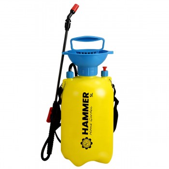Опрыскиватель садовый помповый Hammer ручной, 5 л (Арт. 40176)