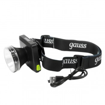 Lanternă frontală Gauss GFL401 5 W 100 lm 3000 mAh LED IP64