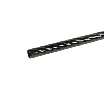 Bară pentru galerie răsucită Dekora Ritorto 19 Onyx 300 cm