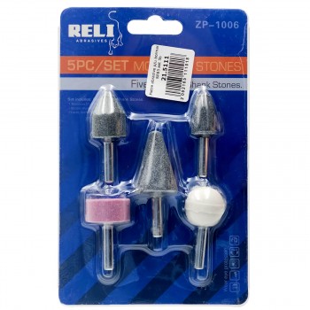 Set freze abrazive pentru gravor 5 bucăți RELI ZP-1006