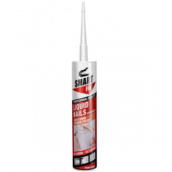 Жидкие гвозди Smart Fix Liquid Nails универсальные, акриловые, прозрачные, 260 мл