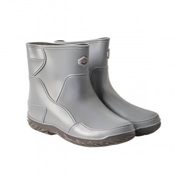 Сапоги короткие дождевые из ПВХ PROFMET серые, размер 43