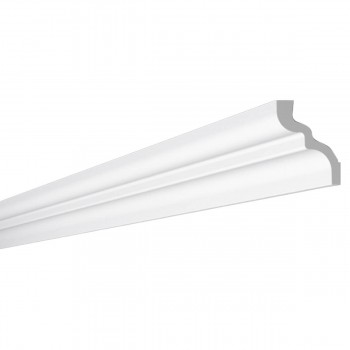 Plintă pentru tavan NMC LX-105, 80x65x2000 mm, polistiren extrudat