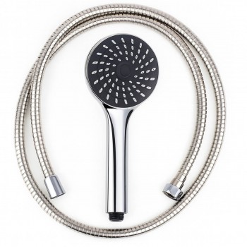 Душевой набор лейка, шланг, 1 режим, хром H873S