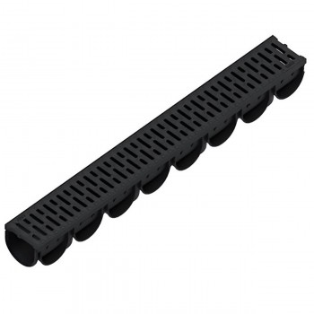 lotok-vodootvodnyjj-standartpark-a15-dn100-1000kh130kh100-mm-polipropilenovyjj-s-reshetkojj-088208