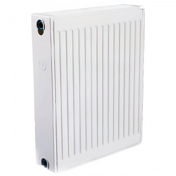Radiator panou din oțel DemirDokum Plus 300x2000 mm, tipul 22, 1/2", conectare laterală, alb