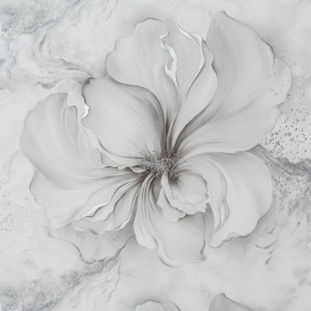 Обои виниловые на флизелиновой основе Артекс Айрин 11309-01, белые, 1,06х10 м