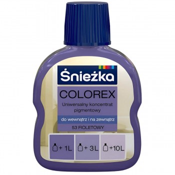 Колер Sniezka COLOREX фиолетовый №53 0,1 л