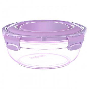 Container rotund, adânc, ermetic DD Style din plastic, 1350 ml (Art. 30503)