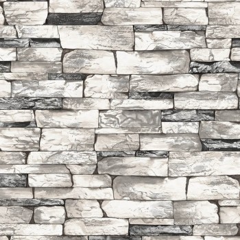 Tapet din hârtie rezistent la apă Continent Breccia (0.53x10 m) 2199