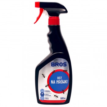 Spray insecticid BROS împotriva furnicilor și insectelor târâtoare, 500 ml