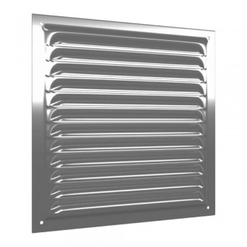 Grilă de ventilație din oțel ERA 300x300 mm zincat 3030MС cu plasă