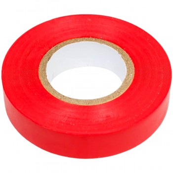 Изолента ПВХ Scley 19 мм х 20 м, красная 0360-282019