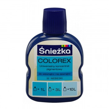Колер Sniezka COLOREX синий №52 0,1 л