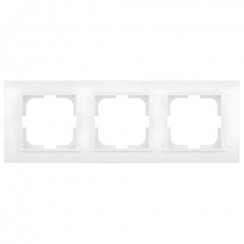 Ramă 3 locuri OVIVO ELECTRIC MINA 3 posturi, albă, 401-010000-227