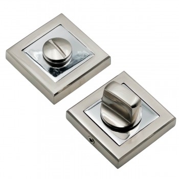 Фиксатор дверной MPN R09-K10 SN/CP сатин никель/хром