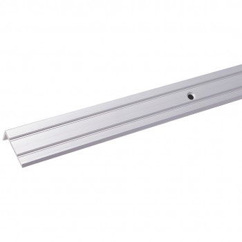 Prag pentru trepte din aluminiu unghiular P2 Dekora Argintiu Mat, 90 cm
