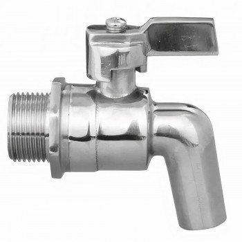 Кран нержавеющий HYDRO-S 1/2 НР ручка для бочки 0401472