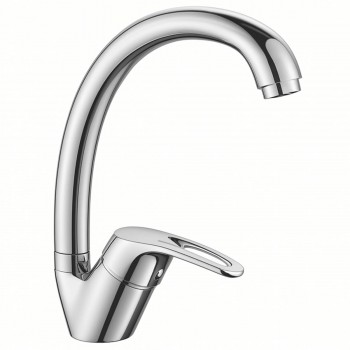 Смеситель для кухни Rossa Lina однорычажный, хром, с изливом F