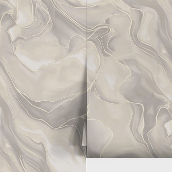 Tapet vinil pe bază de flizelină Wallsecret Comfort Ultramarin 9066-24 bej 10 m x 1,06 m