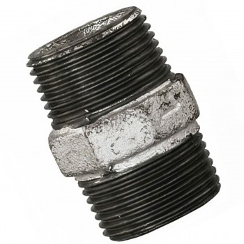 Niplu adaptor HYDRO-S 2 filet extern x 2 filet extern din fontă zincată 1028009