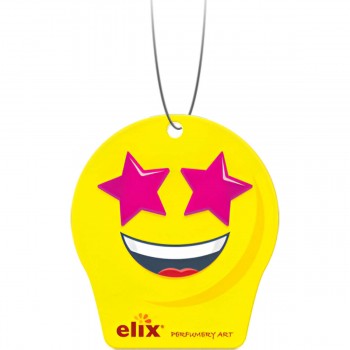 Ароматизатор для автомобиля (машины) бумажный Elix Fresh Smile Bubble Gum P-FS001-BG