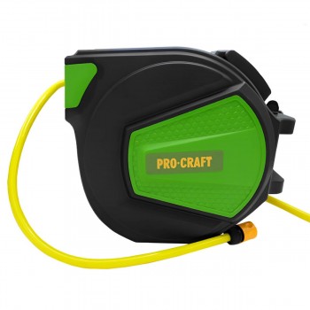 Катушка со шлангом для полива Procraft VK20 1/2", 20 м, 8 бар, ПВХ