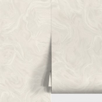 Tapet vinil pe bază de flizelină Wallsecret Comfort Fluid 8818-24 bej 10 m x 1,06 m