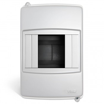 Щиток накладной для открытой проводки Viko на 4 модуля (4 автомата)